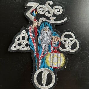 Vintage 12” Embroidered Led Zeppelin Patch